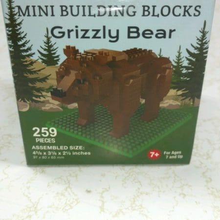 Grizzly Bear Mini Building Blocks
