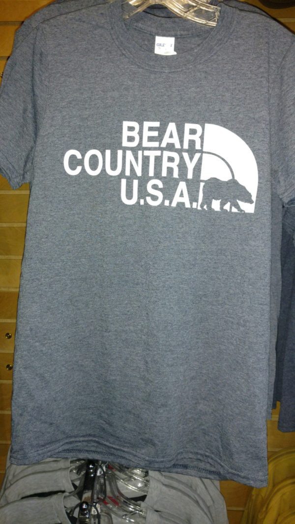 bear country gray shirt