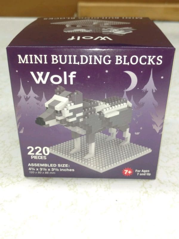 Wolf Mini Building Blocks