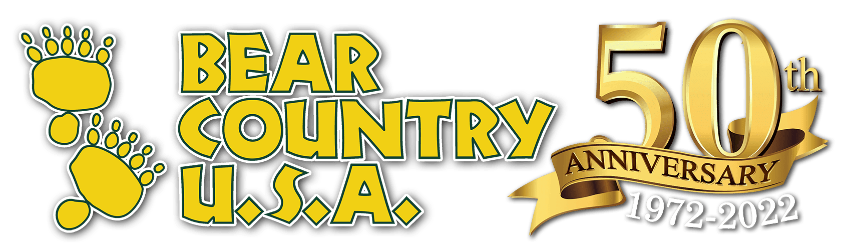 Bear country USA 50th Anniversary Logo 1